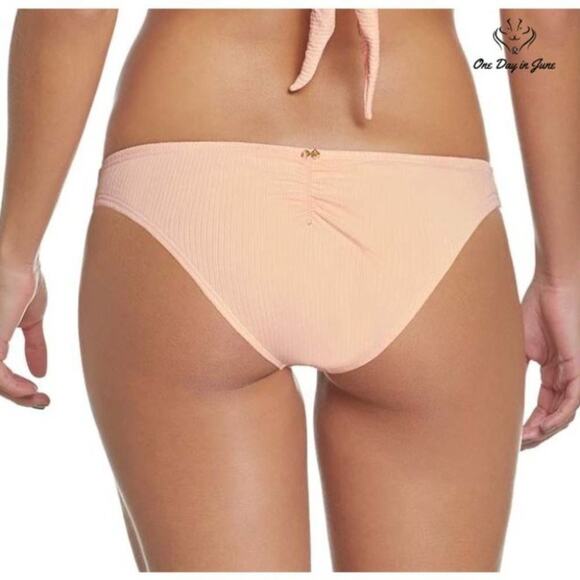 Pilyq Color Block Teeny Bikini Bottom Swimsuit Size L - Picture 2 of 4